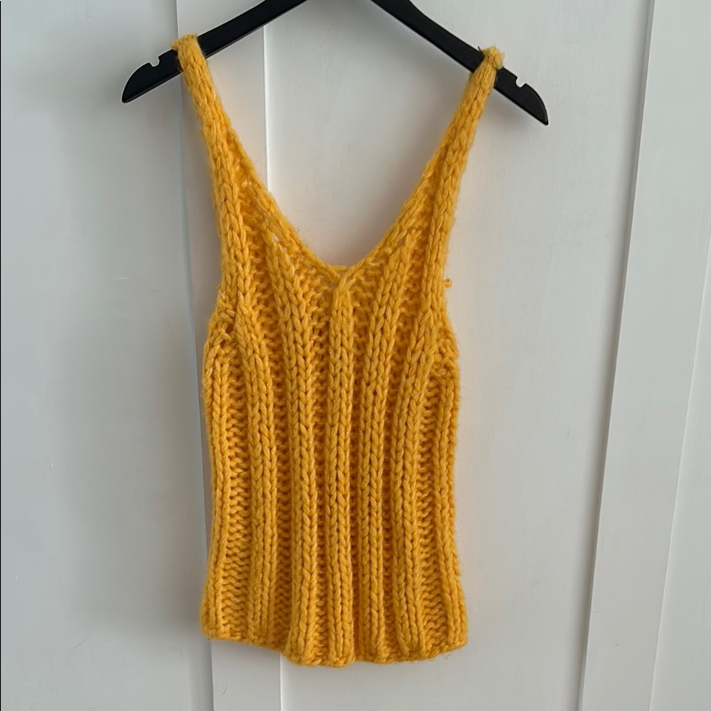 Zara knitted tank top